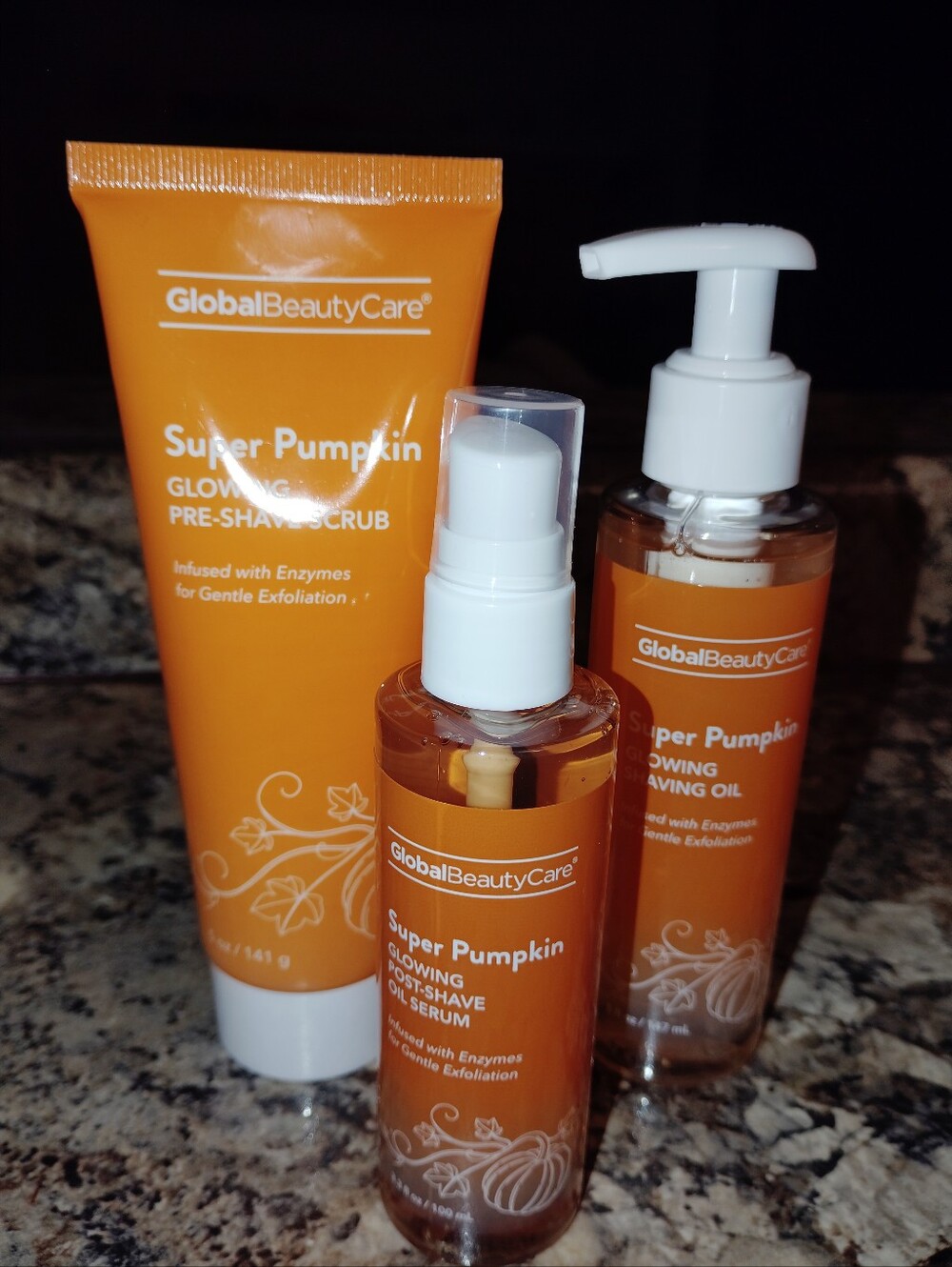 Nwy Super Pumpkin Glowing Skincare Set - Orange